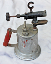 Vintage Blow Torch Clayton &amp; Lambert Mfg Detroit Mi Pat. Jan 4, 1921 Red Wood - £23.72 GBP