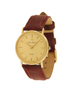 Lucien Piccard Quartz 14K Yellow Gold Watch - $650.00
