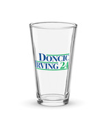 LUKA DONCIC &amp; KYRIE IRVING PINT GLASS 16 Oz Beer Barware 2024 Mavs Presi... - $23.75