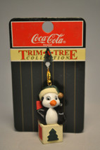 Coca-Cola Trim-A-Tree Cllection - Penguin in A Box - Miniature Ornament - £8.53 GBP
