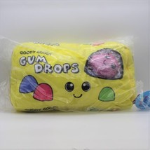 Goody Goody Gumdrops Fleece Pillow With 5 Removeable Shimmering Gumdrops - $41.77