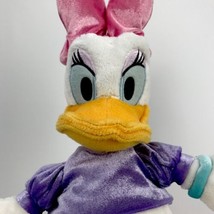 Adorable 15&quot; Daisy Duck Plush with Pink Bow &amp; Shoes Disney Store Mint with Tag - £19.74 GBP