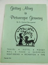 1960 Getting Along In Picturesque Germany Language  Pamphlet Travel Hotel  - £15.57 GBP