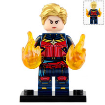 Captain Marvel (Short Hair) Super Heroes Avengers Endgame Minifigures New - $3.15