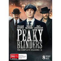 Peaky Blinders Season 1, 2, 3 &amp; 4 DVD | Cillian Murphy | Region 4 - £44.98 GBP