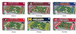 NCAA Checkers Board Game by Masterpieces Puzzles -Select- Team Below - £23.94 GBP