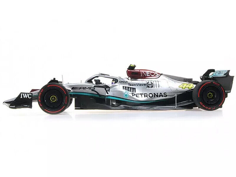 Mercedes-AMG F1 W13 E Performance #44 Lewis Hamilton 2nd Place 1/18 Diecast Car - $234.67