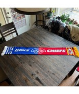 Kansas City Chiefs Detroit Lions NFL Scarf London 2015 International Series - $25.23