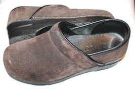 Sanita Women’s Size 38 Brown original Danish Professional Clogs 7.5-8  Shoes - £31.13 GBP