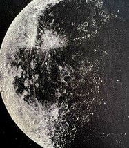 The Moon In Last Quarter 1892 Victorian Astronomy Art Print Celestial DWU11B - £20.29 GBP