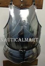 NauticalMart Medieval Knight Steel Armor Breastplate Halloween Costume - £234.89 GBP