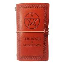 Book of Shadows: Faux Leather Journal | Notepad For Spell Record and Magick Gift - £23.20 GBP