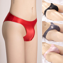 S-XL Herren Sissy Panties Satin Glossy Bikini Briefs Boxer Lingerie Unte... - $9.60+