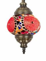 (31 Models) Handmade Pendant Ceiling Lamp Mosaic Shade, 2019 Stunning 16.5&quot; Heig - £31.65 GBP