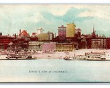 Birds Eye View Cincinnati Ohio OH UNP DB Postcard V19 - $4.90