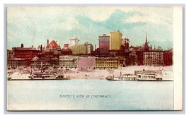 Birds Eye View Cincinnati Ohio OH UNP DB Postcard V19 - £3.82 GBP