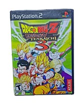 Rare Dragon Ball Z Budokai Tenkaichi 3 Sony Play Station PS2 Video Game Free Ship - £221.29 GBP