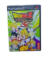 RARE Dragon Ball Z Budokai Tenkaichi 3 Sony PlayStation PS2 VIDEO GAME F... - £217.07 GBP