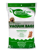 Envirocare Anti Allergen Vacuum Bags For Electrolux and Sanitaire St Vacs A161 - £13.32 GBP