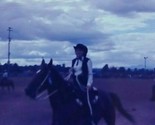 Woman in Costume On Horse GAF Ansochrome 35mm Slide Car2 - £7.85 GBP