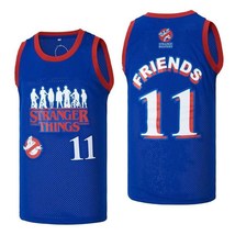 Stranger Things Blue Limited Edition Basketball Jersey - £39.34 GBP
