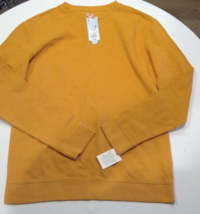 Cat And Jack Boys Orange Waffle Knit Long Sleeve Shirt Size XL (16) New - $13.00