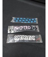 NOS 1984 Concert Hair Tie Back Headband LOT Billy Idol Scorpions Twisted... - £21.92 GBP