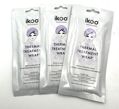 Ikoo Thermal Treatment Wrap Detox &amp; Balance Mask 1.2 oz-3 Pack - £15.46 GBP
