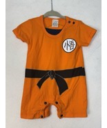 Dragon Ball Z Infant Baby Bodysuit One-Piece, Orange Goku Outfit 3-6 Mon... - $9.49