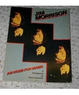 Jim Morrison An Hour For Magic Softbound Book Vintage 1982 - €51,16 EUR