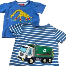 Joules &amp; Mini Boden T-Shirts 18-24M Giraffe &amp; Recycling Truck - $20.07 CAD