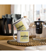Arizona Don&#39;t Tread on Me Flag Enamel Mug - €22,85 EUR