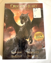 DragonHeart Complete / 4 Movie Collection 2017 DVD Set / NEW Sealed - £9.40 GBP