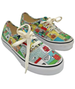 vans x peanuts comic strip off-the-wall unisex kids low-top skate shoe s... - $22.05