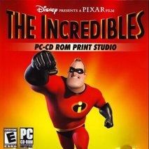 Disney Pixar Film The Incredibles PC CD-ROM Print Studio - £8.31 GBP