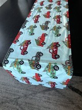 Christmas Trees Pickup Trucks 42”x12” LINED TABLE RUNNER Truck - $15.88