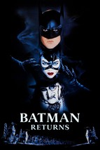 1992 Batman Returns Movie Poster 11X17 Michael Keaton Penguin Devito Gotham  - £9.10 GBP