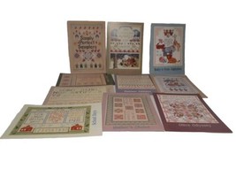 11 Simply Perfect Samplers  Cards Cross Stitch Chart Patterns. 1990 Mere... - £3.79 GBP