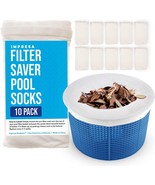 10 Pack Pool Spa Skimmer Basket Pre-Filter Saver Bag Fine Mesh Screen Socks - $10.85 CAD