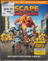 Escape From Planet Earth (Blu-ray &amp; DVD set 2013) Widescreen - £6.11 GBP