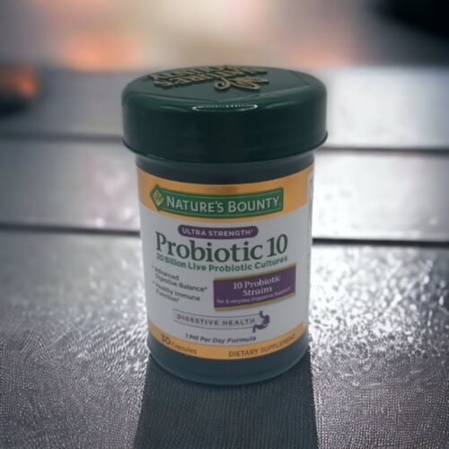 Nature's Bounty Probiotic 10 Digestive Health 30 Capsules Exp: 06/2024 :) - $13.16