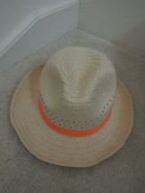 Straw Fedora Hat Summer Trilby Cuban Unisex Sun Cap Panama Short Brim Hat NEW - £10.04 GBP
