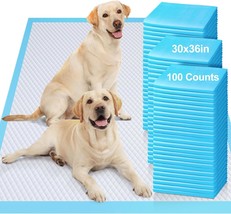 30X36 Dog Pee Pad Extra Large 100 Count, Thicken 6 Layers Ultra Absorbency X - £62.24 GBP