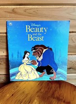 Disney Beauty and the Beast Collectible Vintage Children&#39;s Book 1991 - £12.02 GBP