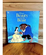 Disney Beauty and the Beast Collectible Vintage Children&#39;s Book 1991 - £11.76 GBP