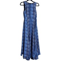 Prose &amp; Poetry Style # 7POD0049 Womens Size XS Swift Blue Flowy Maxi Dre... - £49.84 GBP