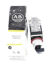 Allen-Bradley 800MR-JH4BLAK 3-Position Selector Switch  - £26.95 GBP