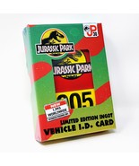 Jurassic Park 30th Anniversary Limited Edition Ingot Vehicle I.D Card Fa... - £28.93 GBP