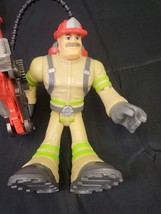 Mattel 2018 Billy Blazes Fireman W/ Chopping Axe Rescue Heroes Toy - $9.74