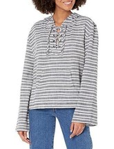 Roxy Women&#39;s Cabo Trip Lace Up Long Sleeve Top XL - £46.28 GBP